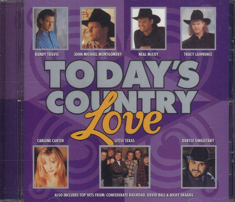 Today's Country Love (Audio CD) Pre-Owned