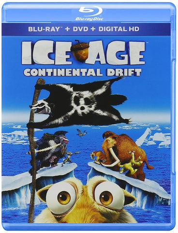 Ice Age: Continental Drift (Blu-ray + DVD) Pre-Owned