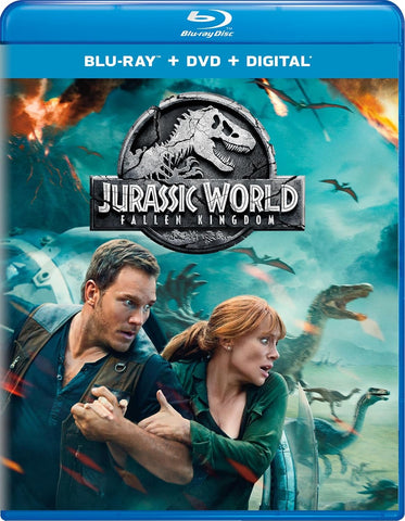 Jurassic World: Fallen Kingdom (Blu-ray + DVD) NEW