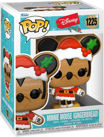 POP! Disney #1225: Minnie Mouse (Gingerbread) (Funko POP!) Figure and Box w/ Protector