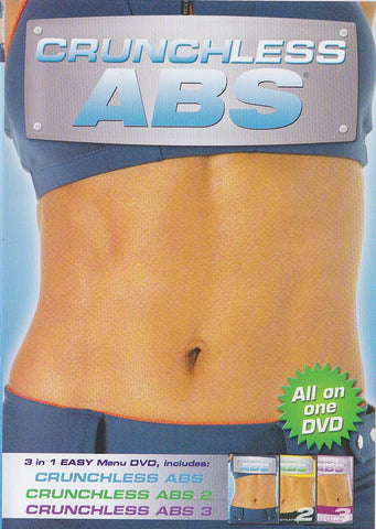 Crunchless Abs 1, 2, & 3 (DVD) Pre-Owned