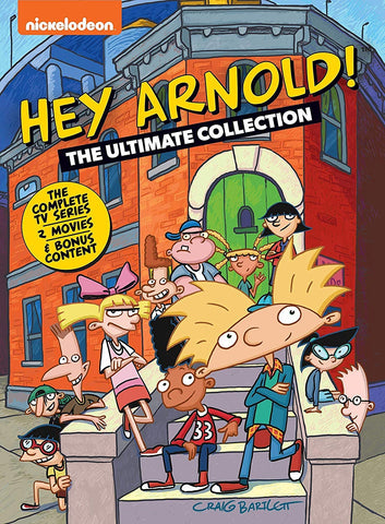 Hey Arnold!: The Ultimate Collection (Complete TV Series + 2 Movies & Bonus Content) (DVD) Pre-Owned