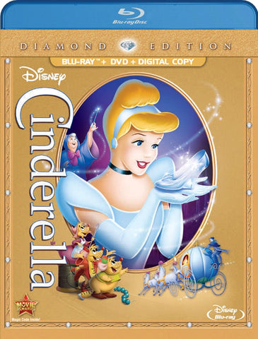 Cinderella (Diamond Edition) (Blu-ray + DVD) Pre-Owned