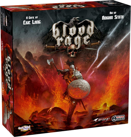 Blood Rage (CMON) (Guillotine Games) 2015 (Studio McVey) (Board Game) Pre-Owned: Complete
