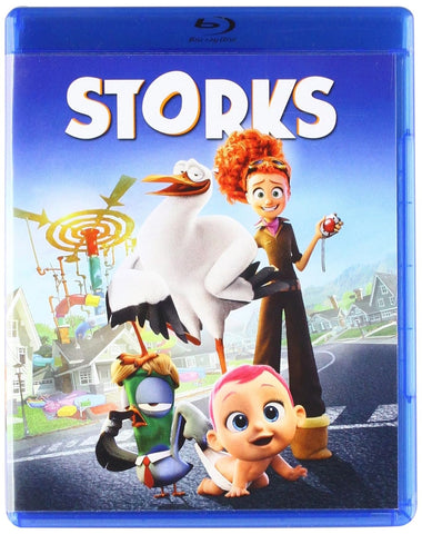 Storks (2016) (Blu-ray + DVD) Pre-Owned