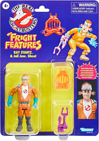 The Real Ghostbusters with Fright Features: Ray Stantz & Jail Jaw Ghost (Kenner) 2024 (Action Figure) NEW