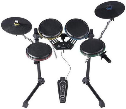 Ion Drum Rocker Premium Drum Set (Rock Band 2) (Xbox 360) Pre-Owned w/ Pedal + Sticks
