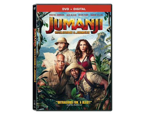 Jumanji: Welcome to the Jungle (DVD) Pre-Owned