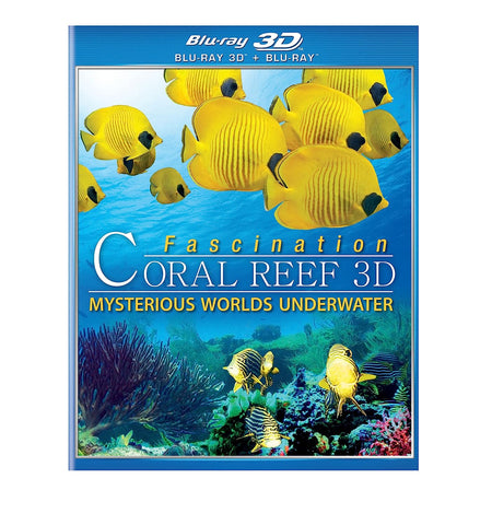 Fascination Coral Reef: Mysterious Worlds Underwater (Blu-ray / 3D ) Pre-Owned