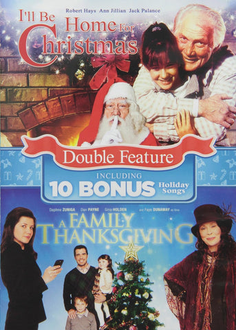 I'll Be Home for Christmas / A Family Thanksgiving (DVD) Pre-Owned