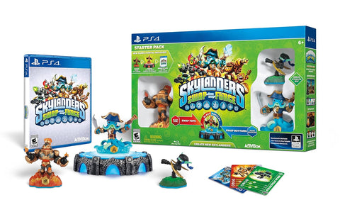 Skylanders Swap Force - Starter Pack (Playstation 4) Pre-Owned: Game, 3 Figures, and Portal