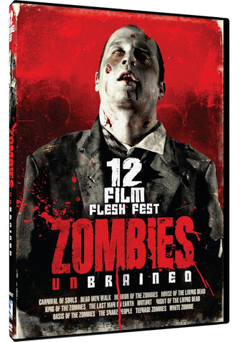 Zombies Unbrained: 12 Film Flesh Fest (DVD) Pre-Owned