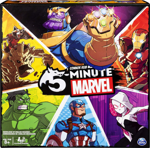 5 Minute Marvel (Conner Reid) (2016) (Spin Master) (Board Game) Pre-Owned: Complete