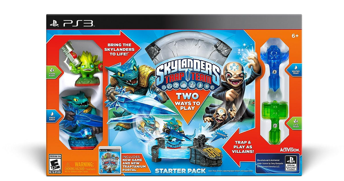 Skylanders Trap Team Starter Pack (Playstation 3) Pre-Owned
