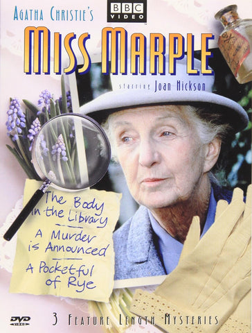 Miss Marple: The Body in the Library / A Murder Is Announced / A Pocketful of Rye (DVD) Pre-Owned