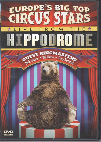 Europe's Big Top Circus Stars: Live from the Hippodrome (Guest Ringmasters: Jack Carter / Bill Dana / Tony Randall) (DVD) NEW
