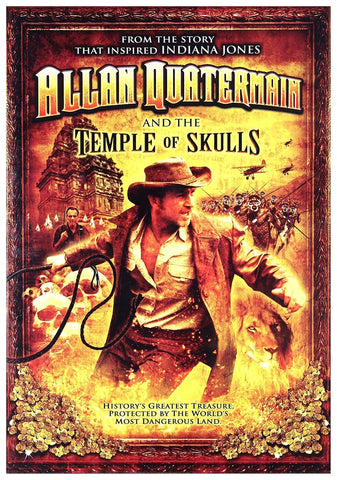 Allan Quatermain and the Temple of Skulls (DVD) Pre-Owned