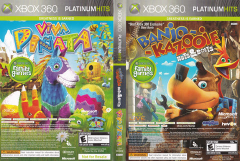 Banjo-Kazooie: Nuts & Bolts / Viva Pinata (Platinum Hits) (Xbox 360) NEW