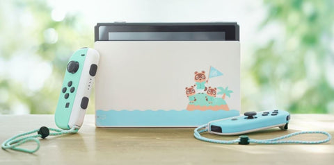 System - Animal Crossing: New Horizons Edition (Nintendo Switch) Pre-Owned w/ Docking Station + Joy Cons + Hookups (In-Store Sale and Pick Up ONLY)