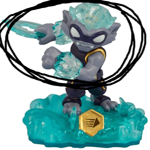 FREEZE BLADE (SWAP-able) Water (Skylanders Swap Force) Pre-Owned: TOP HALF ONLY