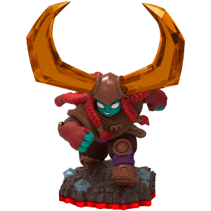 HEAD RUSH (Trap Master) Earth (Skylanders Trap Team) Pre-Owned: Figure Only (Cosmetic Damage)