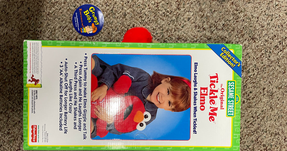 The Original Tickle Me Elmo (1996/2007 TYCO) NEW in BOX (Item as