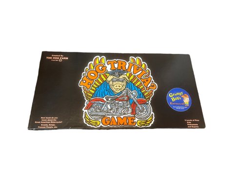 Hog Trivia Game: (The Hog Farm 1987) (Board Game) Pre-Owned*