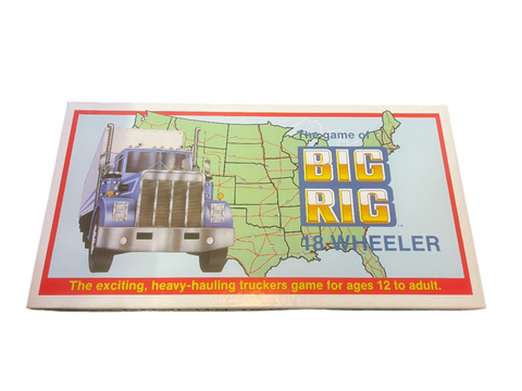 The Game of Big Rig 18 Wheeler (9001) (1985) (Family Oriented Games) (Board Game) Pre-Owned