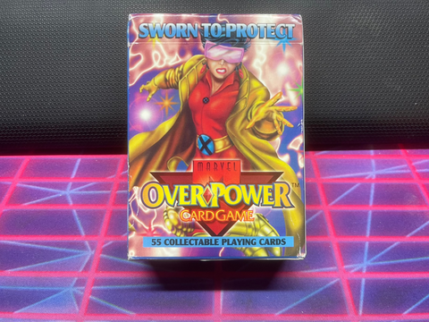 Marvel OverPower Card Game: Sworn To Protect (Fleer Entertainment) Pre-Owned