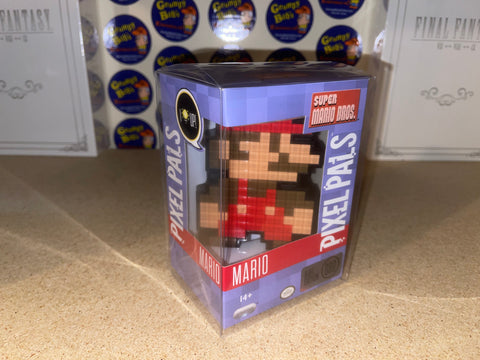 Pixel Pals #009: Super Mario Bros. - Mario (8-Bit Edition) (Nintendo) (PDP Lighted Figure) Pre-Owned: Figure and Box w/ Protector