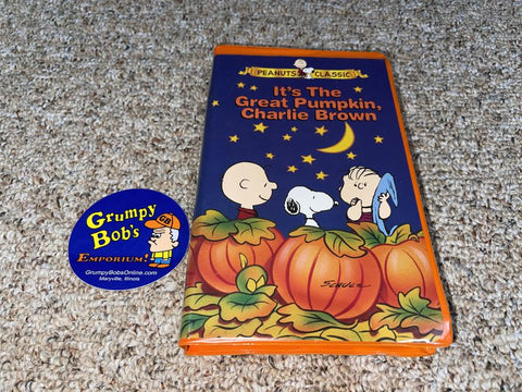 It's the Great Pumpkin, Charlie Brown (Peanuts Classics) (Clamshell Edition) (VHS) Pre-Owned