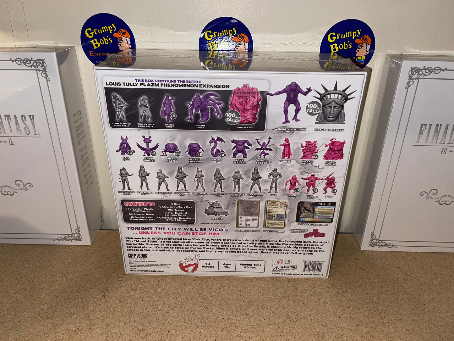Ghostbusters 2: The Board Game - Deluxe Edition (Kickstarter Exclusive) (Cryptozoic) NEW