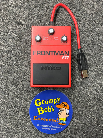 Frontman "Pedal" Dongle - Nyko - Red (Guitar Hero / Rock Band) (Playstation 3) Pre-Owned