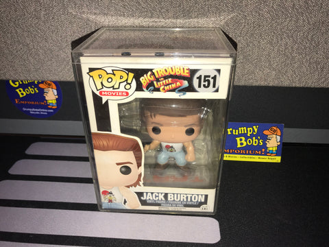 POP! Movies #151: Big Trouble in Little China - Jack Burton (Funko POP!) Figure and Box w/ Protector (As Pictured)