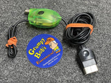 RF Adapter - Pelican - Neon Green (Original XBOX) Pre-Owned