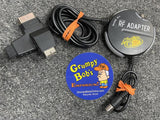 RF Adapter - MadCatz - Black (Original XBOX / Playstation 1 2 3 / N64 / GameCube) Pre-Owned