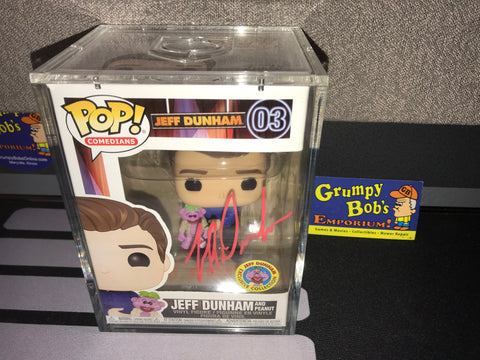 POP! Comedians #03: Jeff Dunham and Peanut (Jeff Dunham Exclusive Collection) (Funko POP!) Figure and Box w/ Magnetic Hard Case (As Pictured)