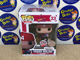 POP! MLB #33: Cardinals - Yadier Molina (Busch Stadium Exclusive) (Funko POP!) Figure and Box w/ Protector