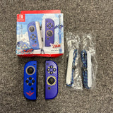 Joy-Con Controllers - Left & Right (Zelda: Skyward Sword HD Edition) (Nintendo Switch) Pre-owned w/ Box*