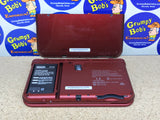 System - New Red Edition (New Nintendo 3DS XL) Pre-Owned w/ Stylus, Manual, 4GB MicroSD Card, and Box (Matching Serial Number) (As Pictured)