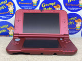 System - New Red Edition (New Nintendo 3DS XL) Pre-Owned w/ Stylus, Manual, 4GB MicroSD Card, and Box (Matching Serial Number) (As Pictured)