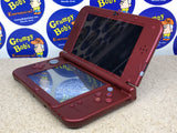 System - New Red Edition (New Nintendo 3DS XL) Pre-Owned w/ Stylus, Manual, 4GB MicroSD Card, and Box (Matching Serial Number) (As Pictured)