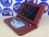 System - New Red Edition (New Nintendo 3DS XL) Pre-Owned w/ Stylus, Manual, 4GB MicroSD Card, and Box (Matching Serial Number) (As Pictured)