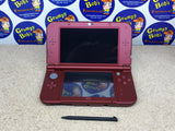 System - New Red Edition (New Nintendo 3DS XL) Pre-Owned w/ Stylus, Manual, 4GB MicroSD Card, and Box (Matching Serial Number) (As Pictured)