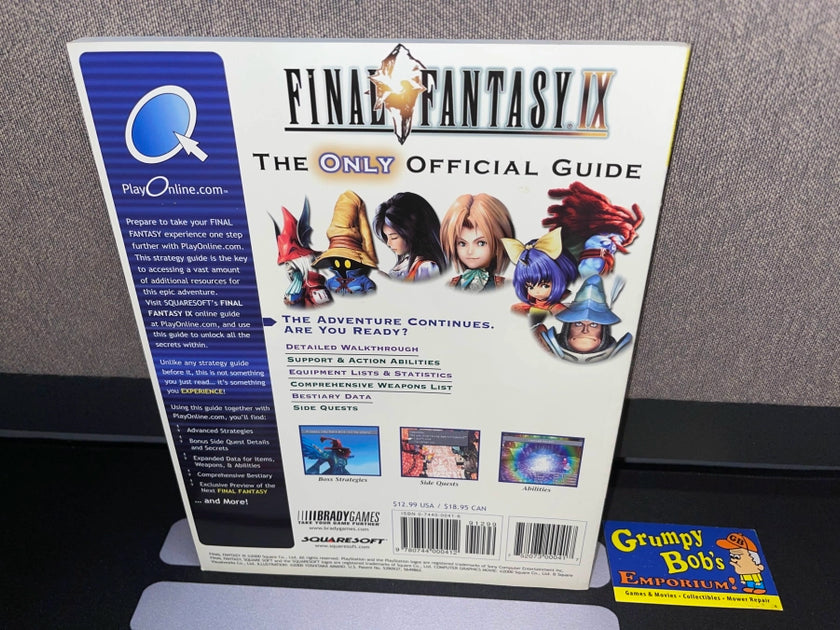 4 Final Fantasy hotsell Strategy Guides w/ posters