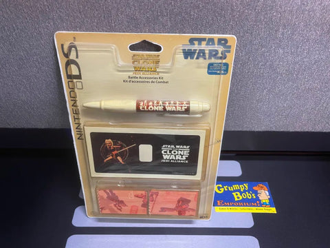 Star Wars The Clone Wars Jedi Alliance: Battle Accessories Kit (Ahsoka Edition) (Nintendo DS Lite) NEW in Box