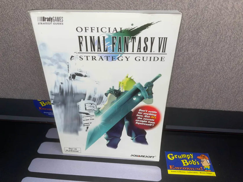 Final Fantasy VII Strategy Guide factory and game