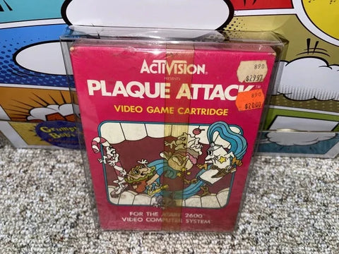 Plaque Attack (Atari 2600) NEW*