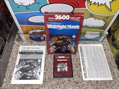Midnight Magic (Atari 2600) Pre-Owned: Game, Manual, Insert, and Box