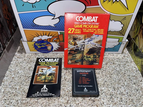 Combat (Atari 2600) Pre-Owned: Game, Manual, and Box*